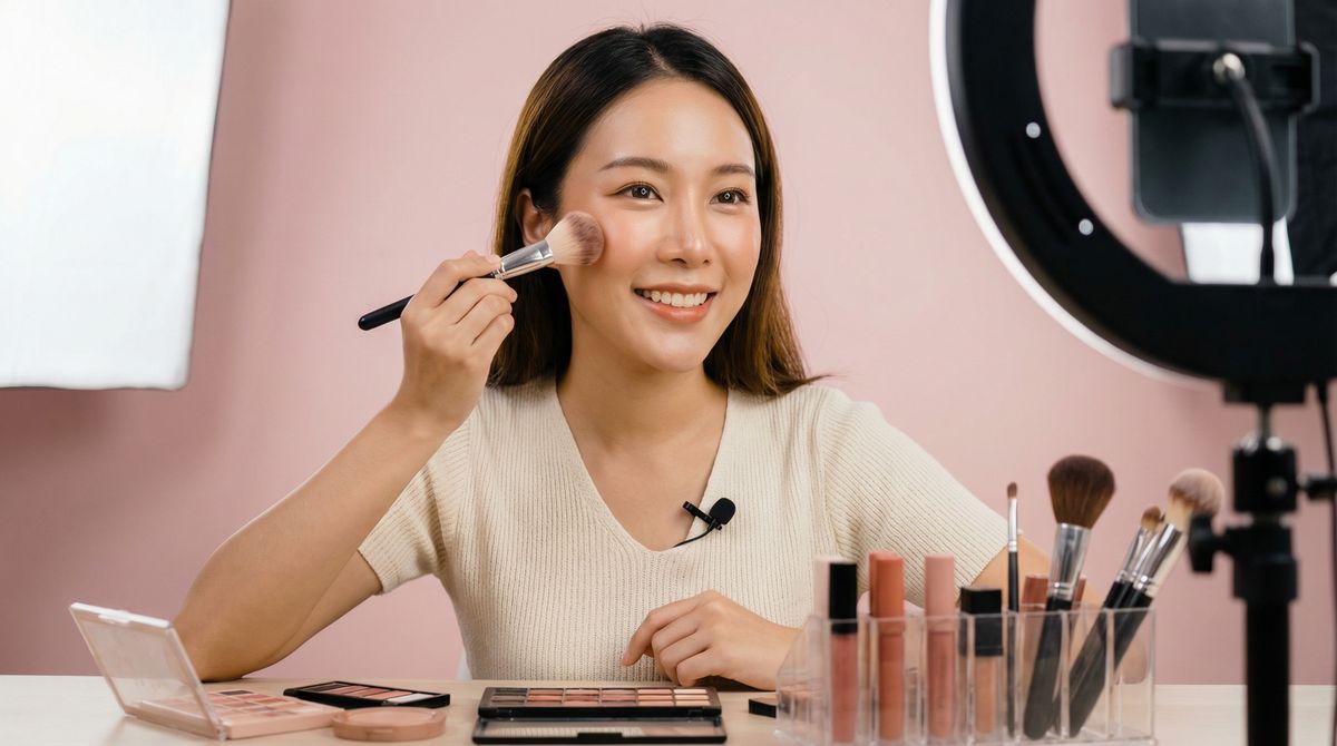 空姐制服美妆视频教程